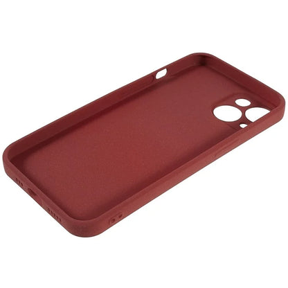 For iPhone 15 Plus Case TPU Anti-scratch Double-Sided Matte Phone Protector