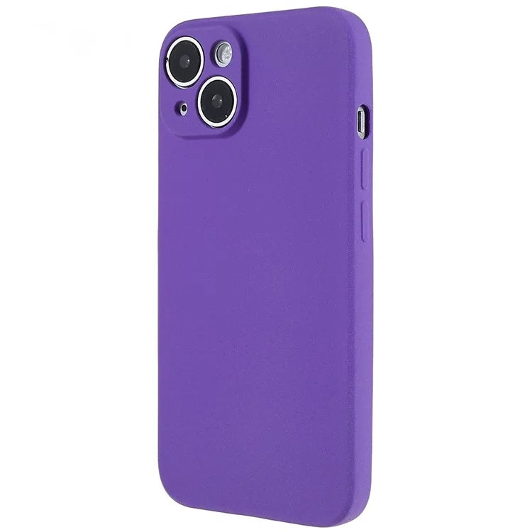For iPhone 15 Plus Case TPU Anti-scratch Double-Sided Matte Phone Protector