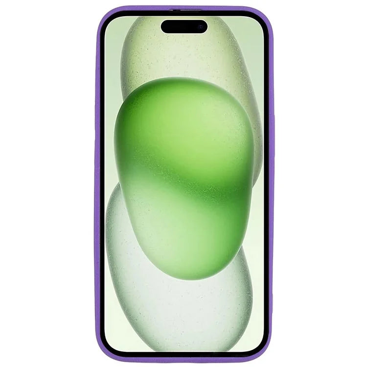 For iPhone 15 Plus Case TPU Anti-scratch Double-Sided Matte Phone Protector