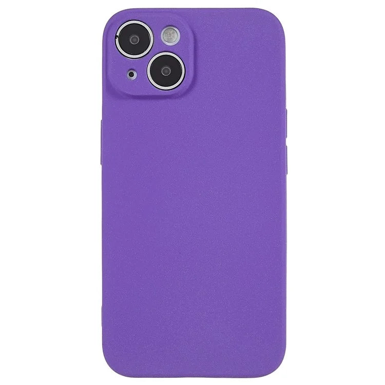 For iPhone 15 Plus Case TPU Anti-scratch Double-Sided Matte Phone Protector