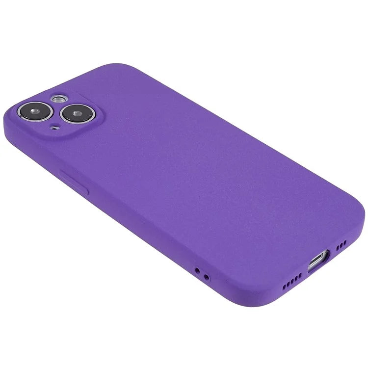 For iPhone 15 Plus Case TPU Anti-scratch Double-Sided Matte Phone Protector