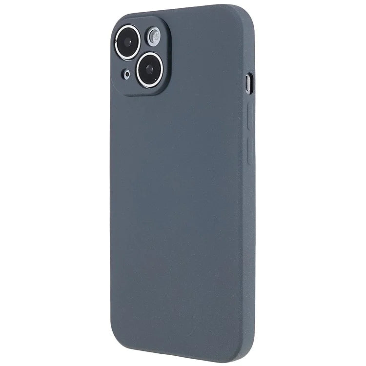 For iPhone 15 Plus Case TPU Anti-scratch Double-Sided Matte Phone Protector
