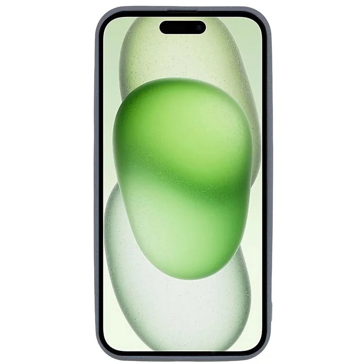 For iPhone 15 Plus Case TPU Anti-scratch Double-Sided Matte Phone Protector