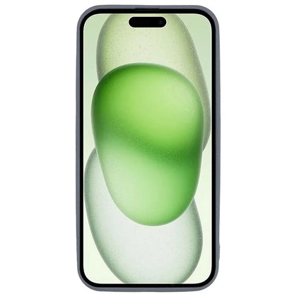 For iPhone 15 Plus Case TPU Anti-scratch Double-Sided Matte Phone Protector