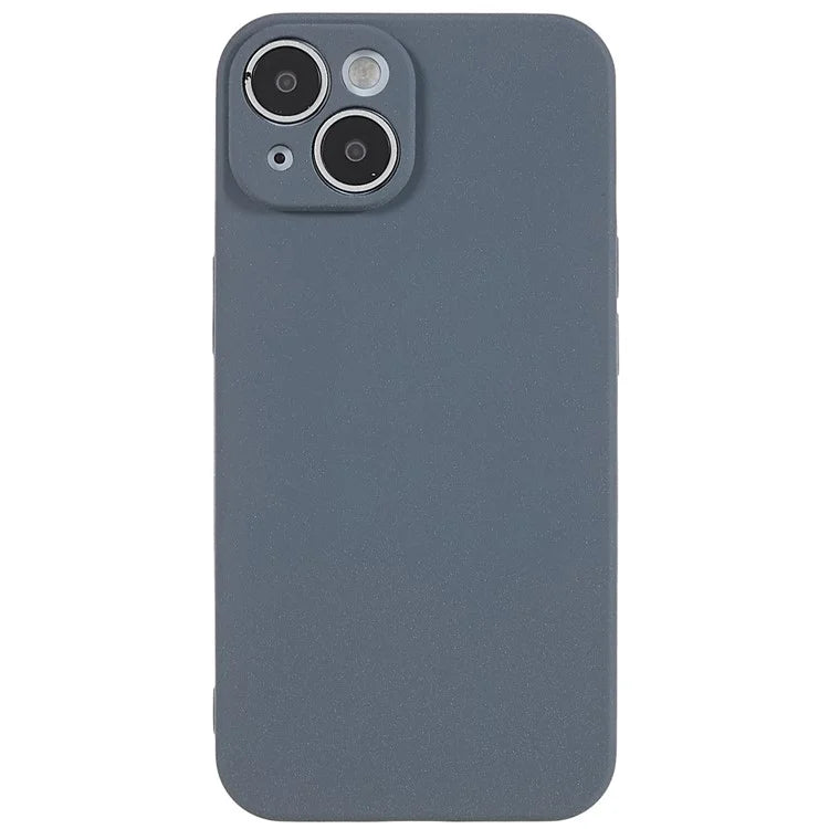 For iPhone 15 Plus Case TPU Anti-scratch Double-Sided Matte Phone Protector