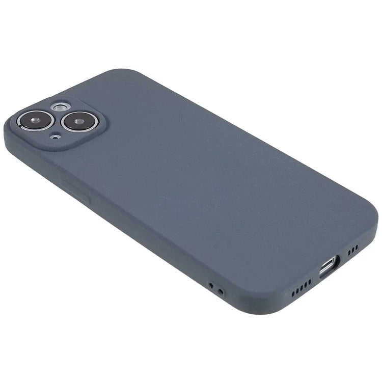 For iPhone 15 Plus Case TPU Anti-scratch Double-Sided Matte Phone Protector