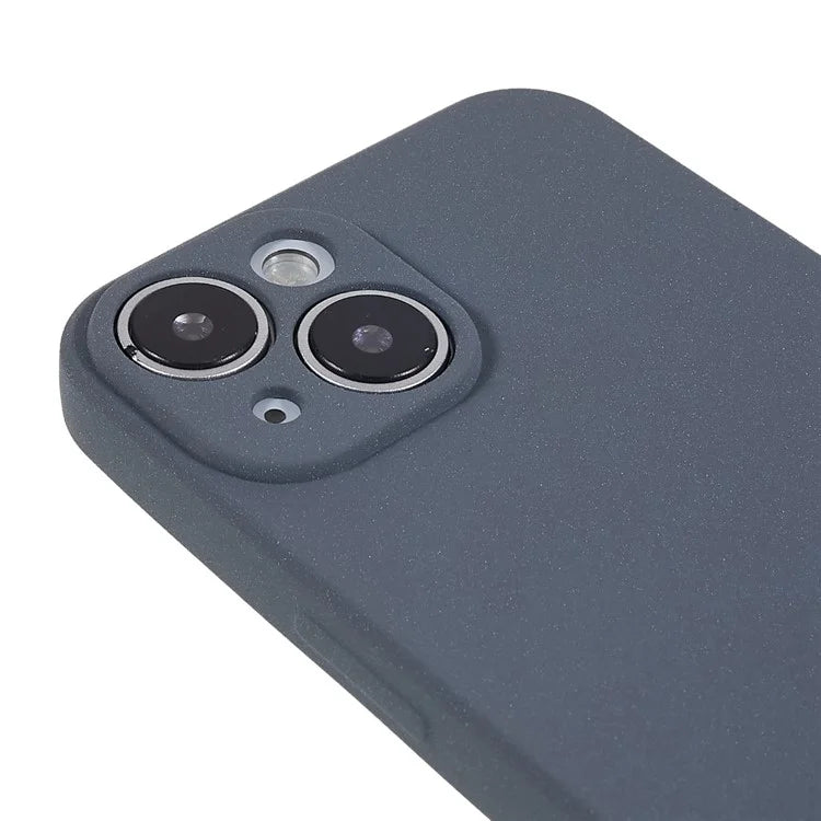 For iPhone 15 Plus Case TPU Anti-scratch Double-Sided Matte Phone Protector