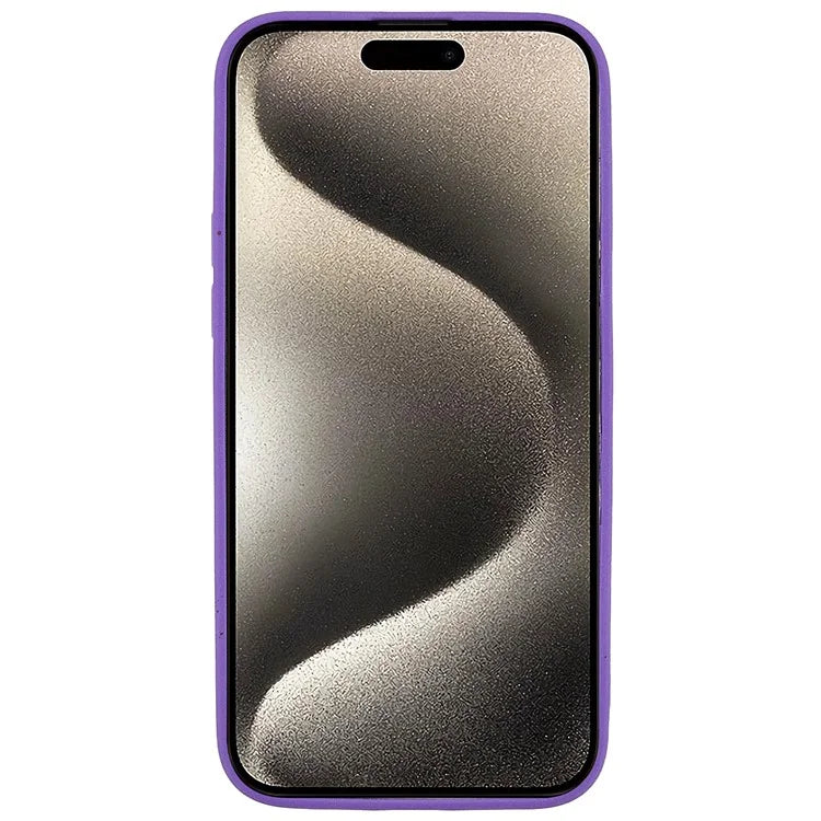 For iPhone 15 Pro Case TPU Double-Sided Matte Flexible Smart Phone Cover