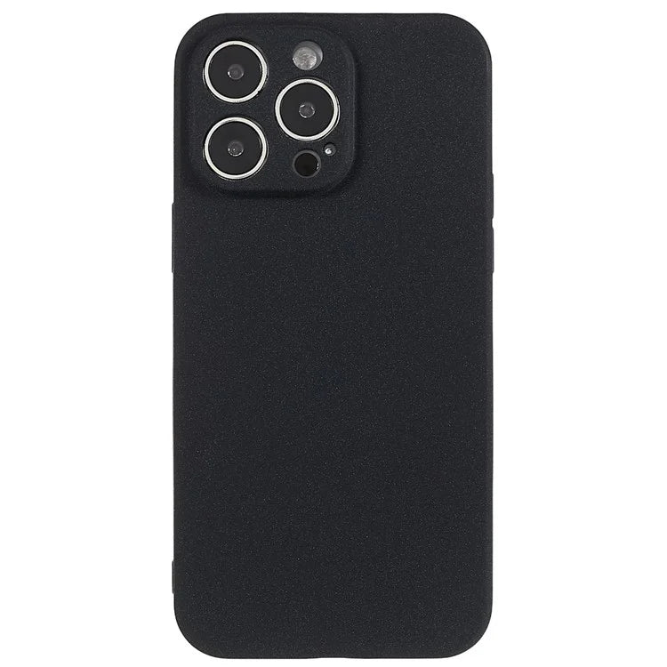 For iPhone 15 Pro Max Double-Sided Matte Phone Case TPU Shockproof Back Shell Cover