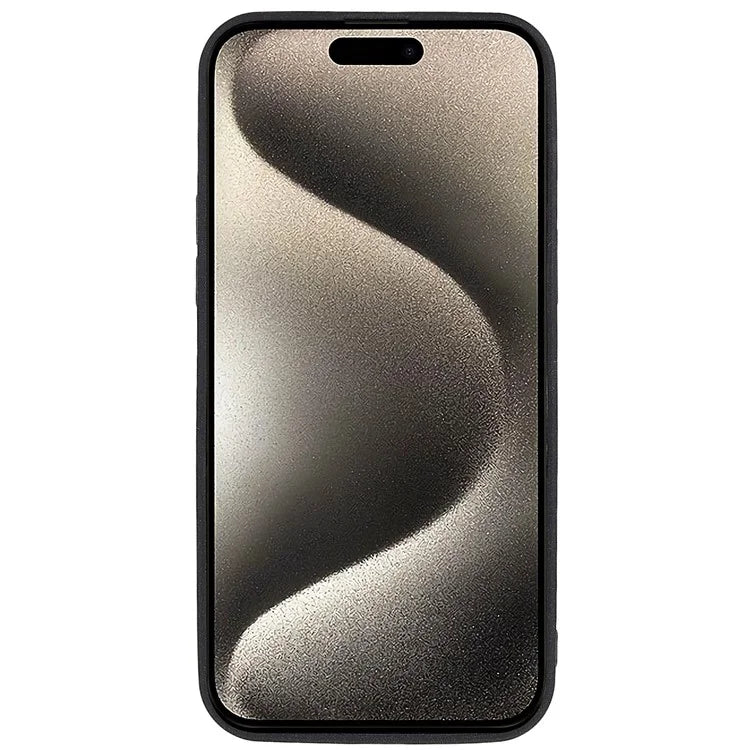 For iPhone 15 Pro Max Double-Sided Matte Phone Case TPU Shockproof Back Shell Cover