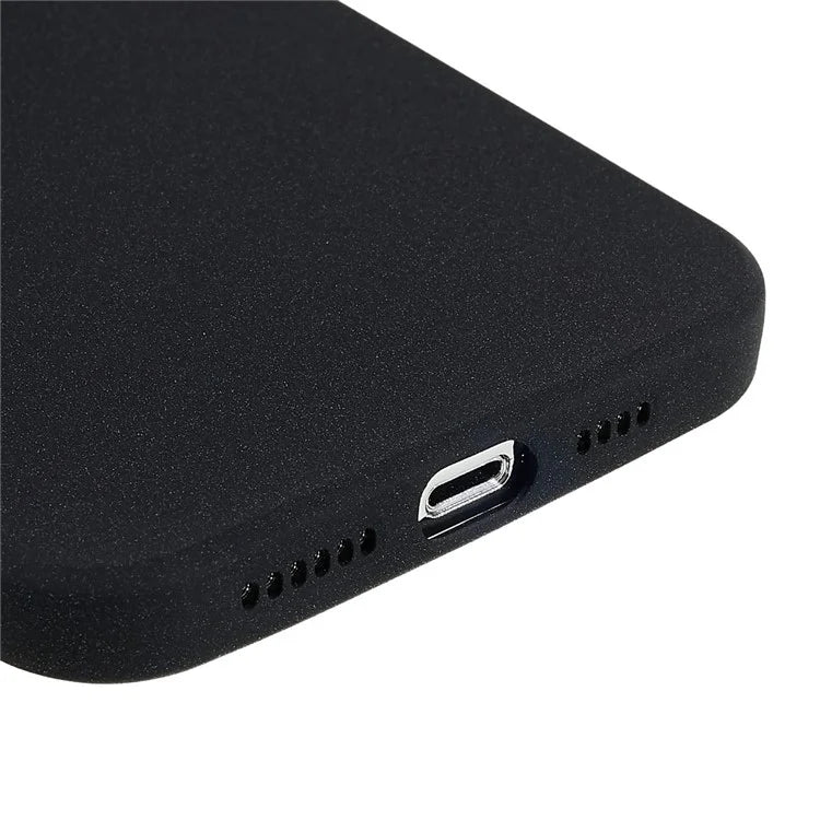 For iPhone 15 Pro Max Double-Sided Matte Phone Case TPU Shockproof Back Shell Cover