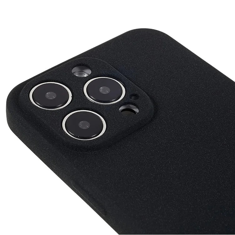 For iPhone 15 Pro Max Double-Sided Matte Phone Case TPU Shockproof Back Shell Cover