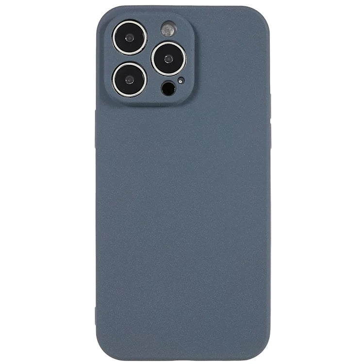 For iPhone 15 Pro Max Double-Sided Matte Phone Case TPU Shockproof Back Shell Cover