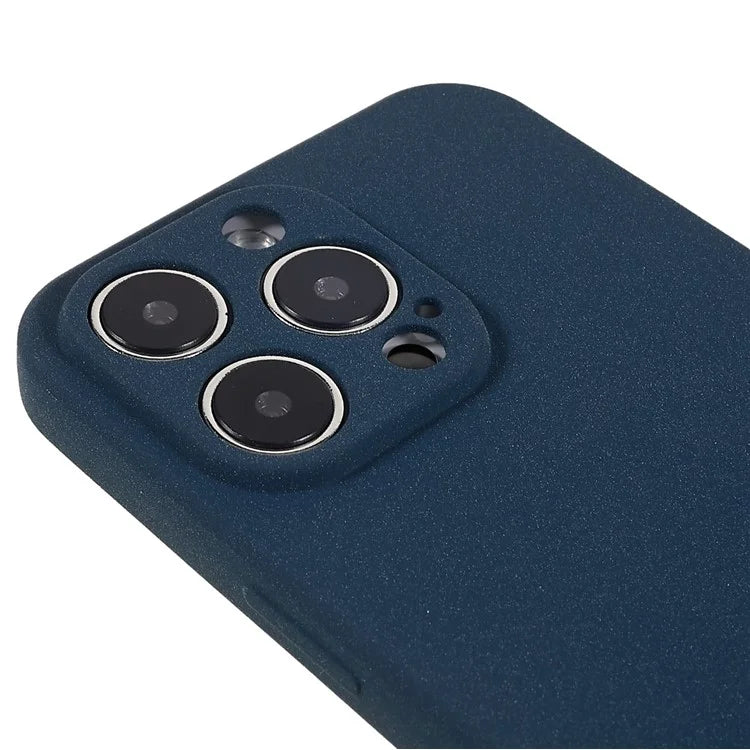 For iPhone 15 Pro Max Double-Sided Matte Phone Case TPU Shockproof Back Shell Cover