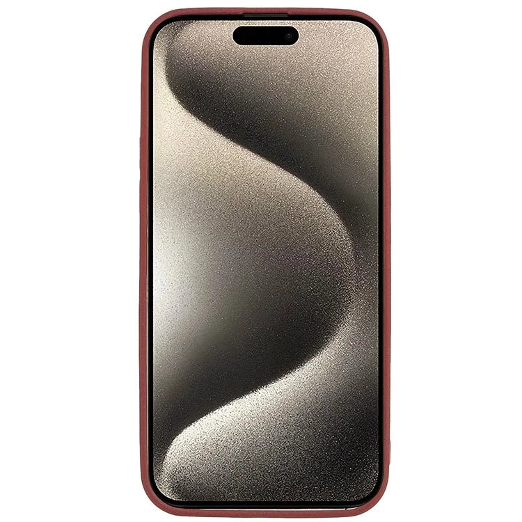 For iPhone 15 Pro Max Double-Sided Matte Phone Case TPU Shockproof Back Shell Cover