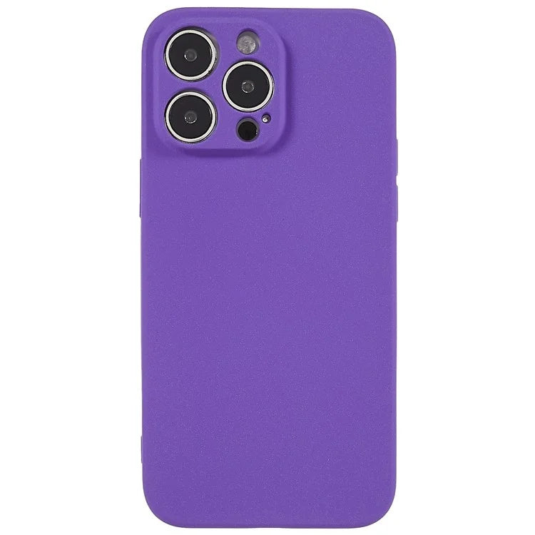 For iPhone 15 Pro Max Double-Sided Matte Phone Case TPU Shockproof Back Shell Cover
