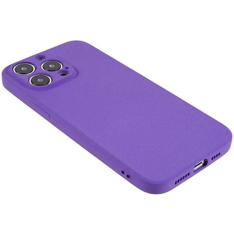 For iPhone 15 Pro Max Double-Sided Matte Phone Case TPU Shockproof Back Shell Cover