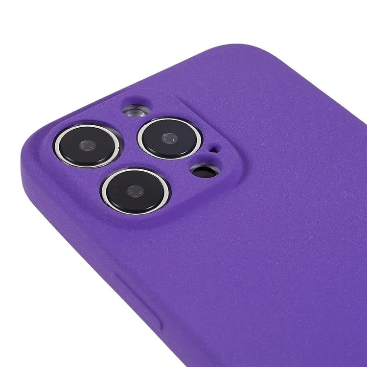 For iPhone 15 Pro Max Double-Sided Matte Phone Case TPU Shockproof Back Shell Cover