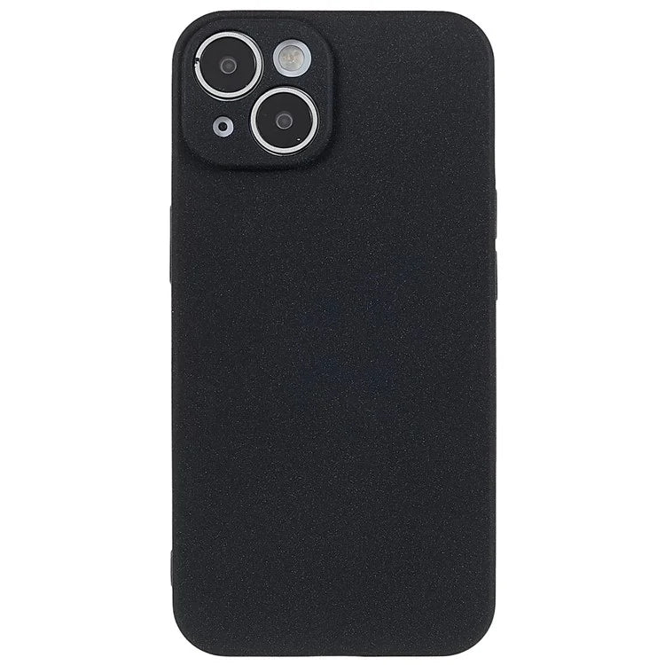 For iPhone 15 TPU Case Anti-scratch Double-Sided Matte Phone Back Cover