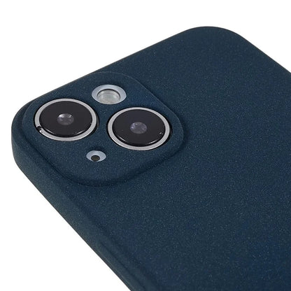 For iPhone 15 TPU Case Anti-scratch Double-Sided Matte Phone Back Cover