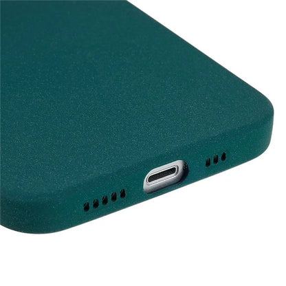 For iPhone 15 TPU Case Anti-scratch Double-Sided Matte Phone Back Cover