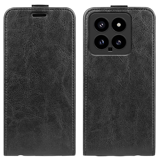For Xiaomi 14 Case Crazy Horse Texture Leather Cover with Card Holder