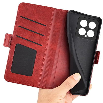 For Xiaomi 14 Case Calf Texture Leather Wallet Phone Cover