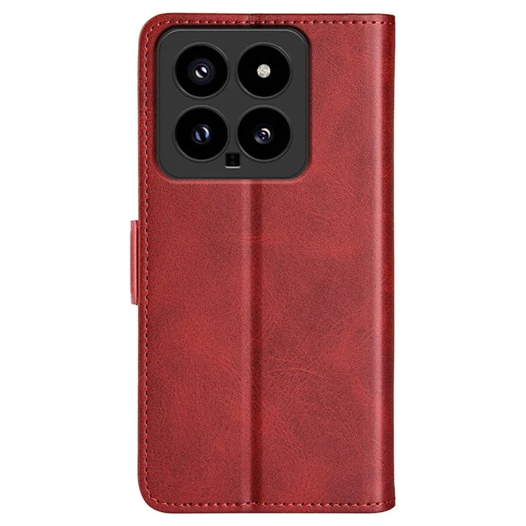 For Xiaomi 14 Case Calf Texture Leather Wallet Phone Cover