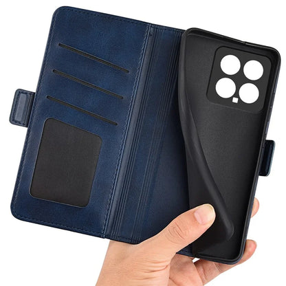 For Xiaomi 14 Case Calf Texture Leather Wallet Phone Cover