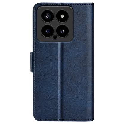 For Xiaomi 14 Case Calf Texture Leather Wallet Phone Cover
