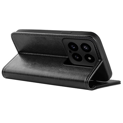 For Xiaomi 14 Case Crazy Horse Texture Wallet Leather Phone Cover