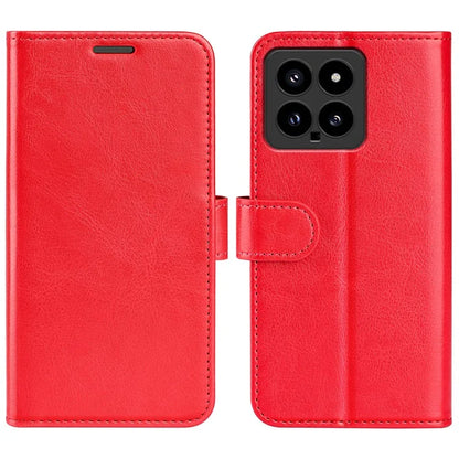 For Xiaomi 14 Case Crazy Horse Texture Wallet Leather Phone Cover