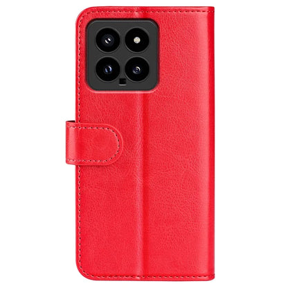 For Xiaomi 14 Case Crazy Horse Texture Wallet Leather Phone Cover