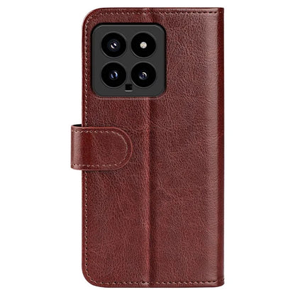 For Xiaomi 14 Case Crazy Horse Texture Wallet Leather Phone Cover