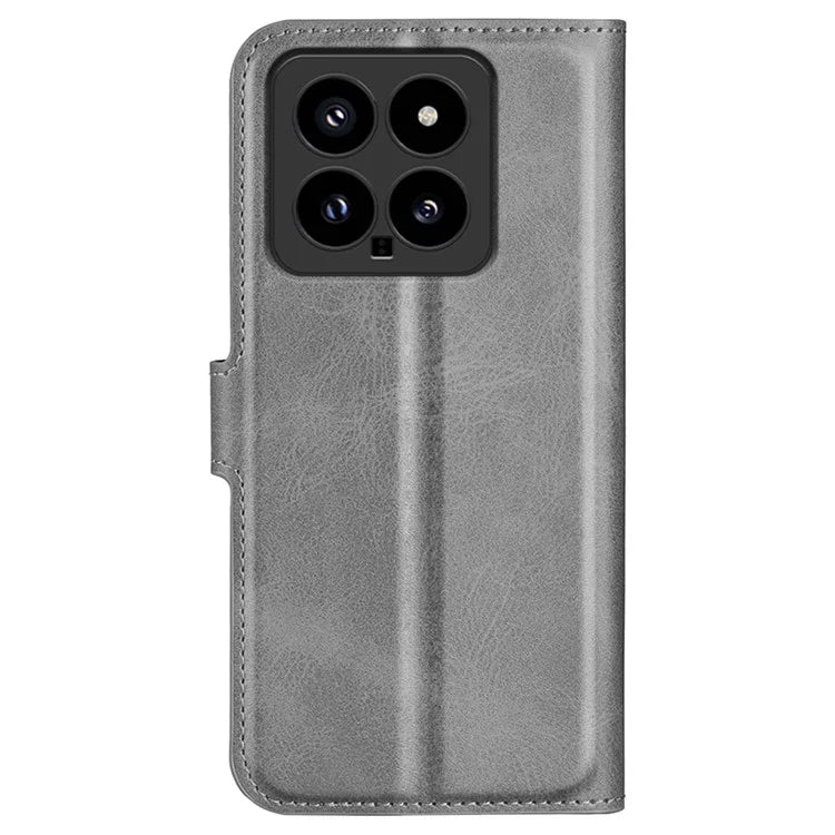 For Xiaomi 14 Case Calf Texture PU Leather Flip Phone Wallet Cover