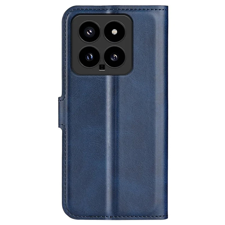 For Xiaomi 14 Case Calf Texture PU Leather Flip Phone Wallet Cover