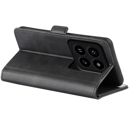 For Xiaomi 14 Pro Case PU Leather Magnetic Clasp Wallet Cover