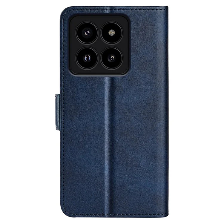 For Xiaomi 14 Pro Case PU Leather Magnetic Clasp Wallet Cover