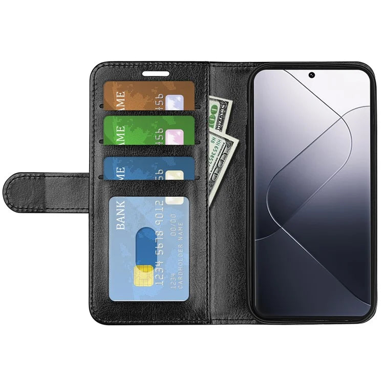 For Xiaomi 14 Pro Case Stand Wallet Leather Phone Cover