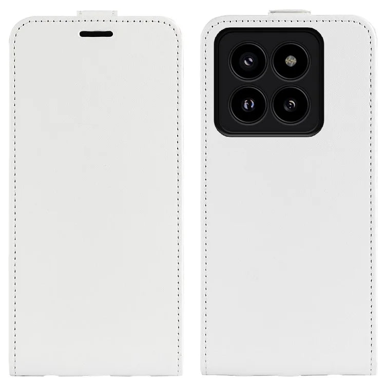 For Xiaomi 14 Pro Case Crazy Horse Texture Vertical Flip Phone Leather Cover