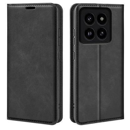 For Xiaomi 14 Pro Case PU Leather Folio Flip Wallet Phone Cover