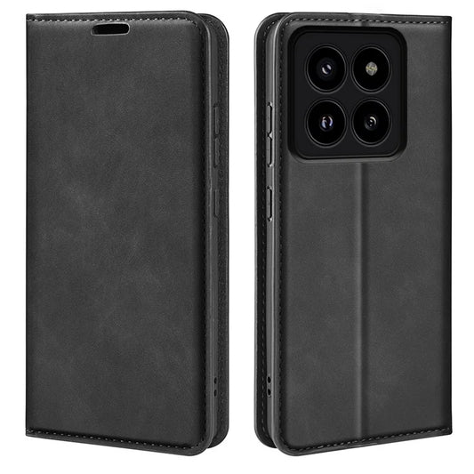 For Xiaomi 14 Pro Case PU Leather Folio Flip Wallet Phone Cover