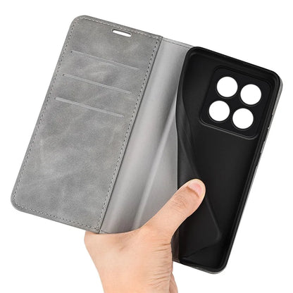 For Xiaomi 14 Pro Case PU Leather Folio Flip Wallet Phone Cover