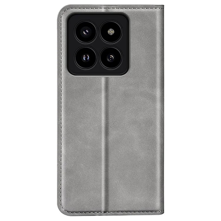 For Xiaomi 14 Pro Case PU Leather Folio Flip Wallet Phone Cover