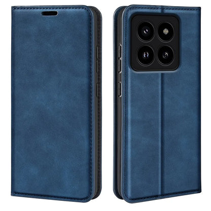 For Xiaomi 14 Pro Case PU Leather Folio Flip Wallet Phone Cover