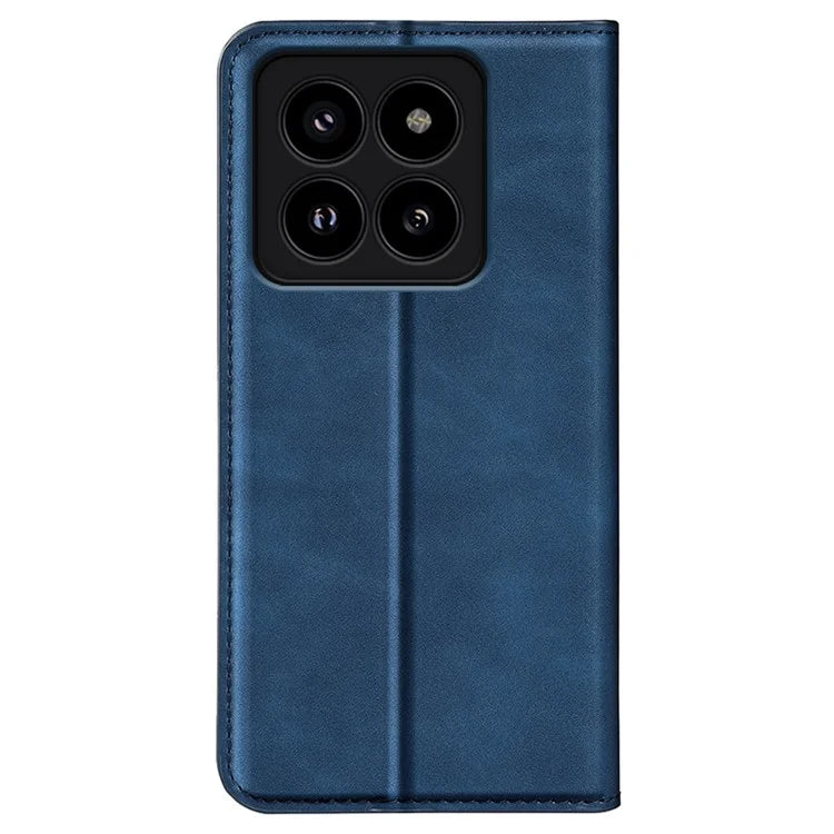 For Xiaomi 14 Pro Case PU Leather Folio Flip Wallet Phone Cover