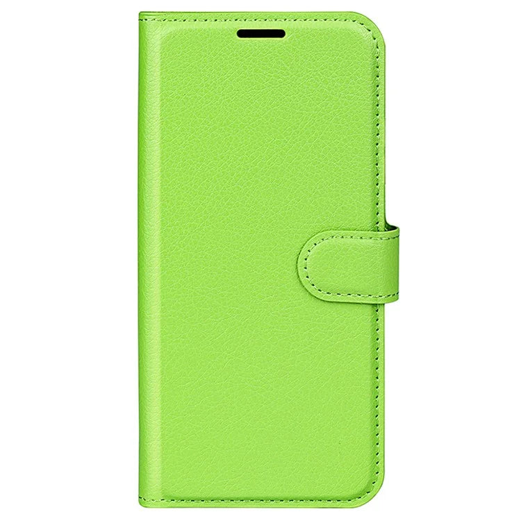 For Samsung Galaxy S24+ Case Wallet Stand Litchi Texture Phone Cover