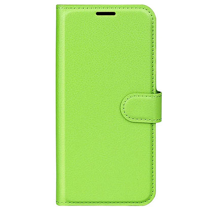 For Samsung Galaxy S24+ Case Wallet Stand Litchi Texture Phone Cover
