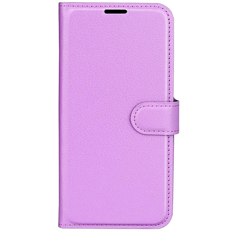 For Samsung Galaxy S24+ Case Wallet Stand Litchi Texture Phone Cover