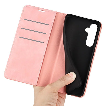 For Samsung Galaxy S24 Case Flip Wallet Skin-touch Phone Cover